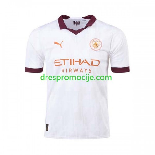 Manchester City Dres Gostujući 2023/2024 Kratkih Rukava Manchester City Dres Gostujući 2023/2024 Kratkih Rukava